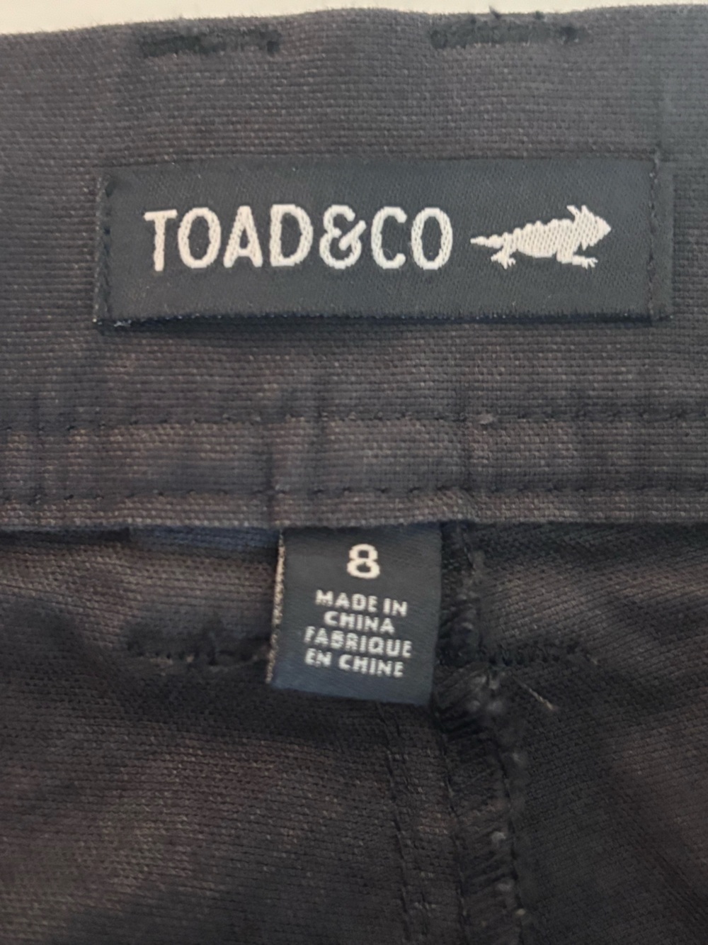 Toad&Co Gray Earthworks Pants, Women’s Size 8 - Picture 12 of 15